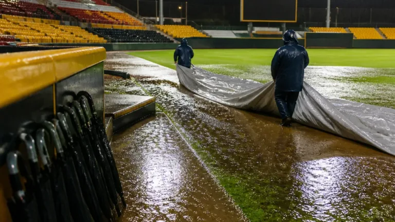 Suspenden por lluvia Estrellas vs Águilas en el Cibao; Lidom anunciará nueva fecha
