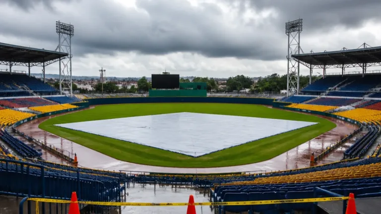 Lidom suspende los tres juegos de la jornada del martes por la vaguada y reprogramará fechas