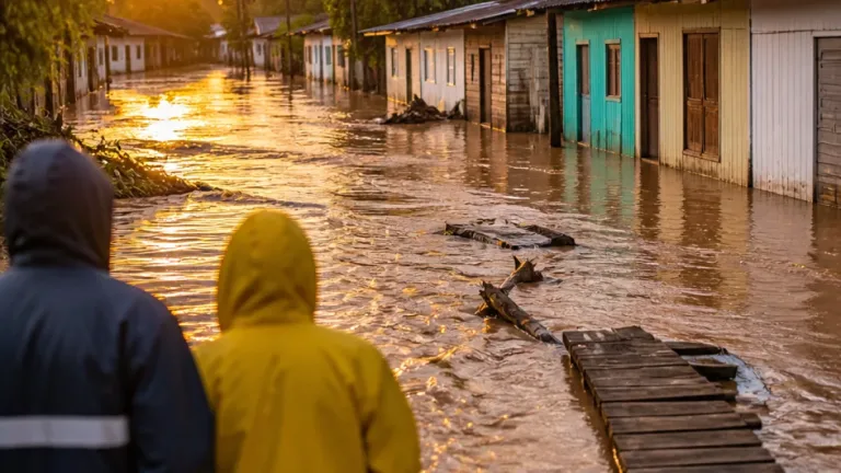 COE mantiene alerta amarilla en diez demarcaciones; lluvias han afectado 412 personas