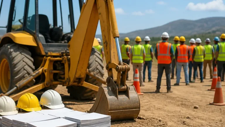 Infotep certifica 12 operadores de retroexcavadora en Peravia para fortalecer empleos técnicos