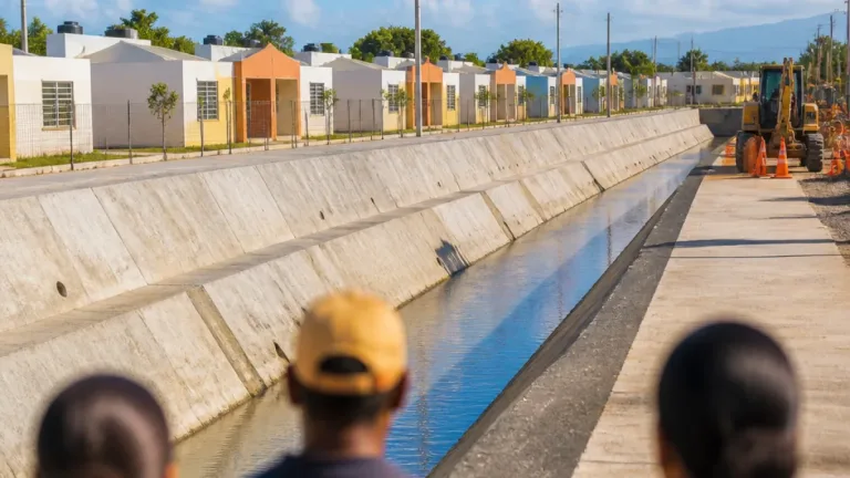 Entregan primera fase del saneamiento de la cañada Los Girasoles; beneficiará a 40,000 habitantes