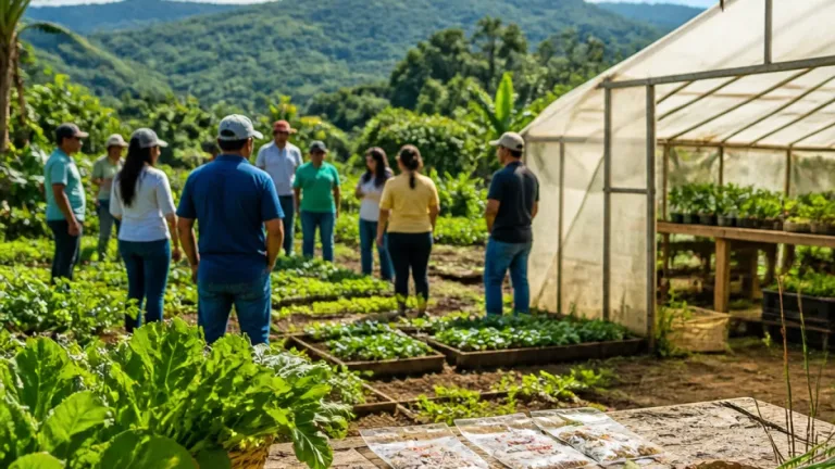Director de la FAO valora modelo productivo de Supérate en Higüey y su aporte a la seguridad alimentaria