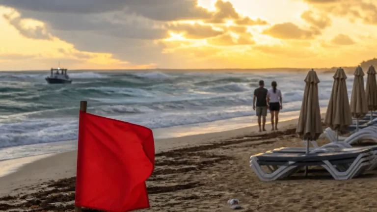 Prohiben el baño en varias playas de Puerto Plata por mar de fondo y corrientes de resaca