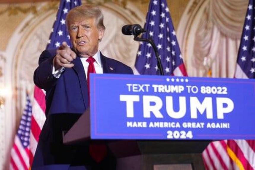 Donald Trump arranca campaña presidencial en dos estados