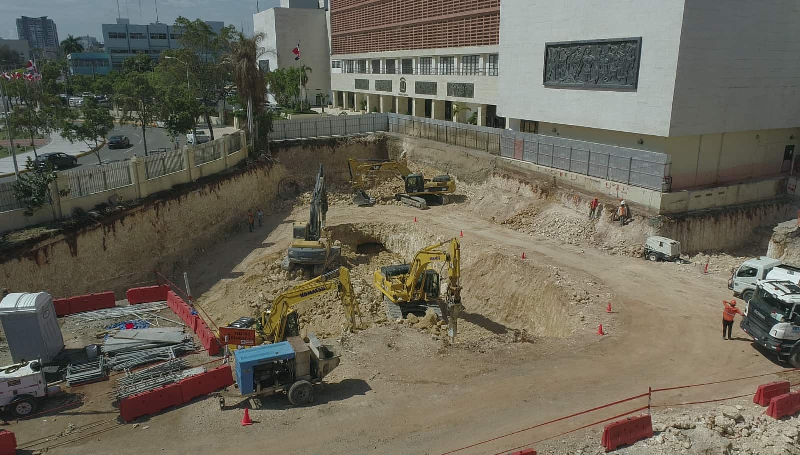 El Senado construye moderno parqueo soterrado a un costo de más de RD$240 MM