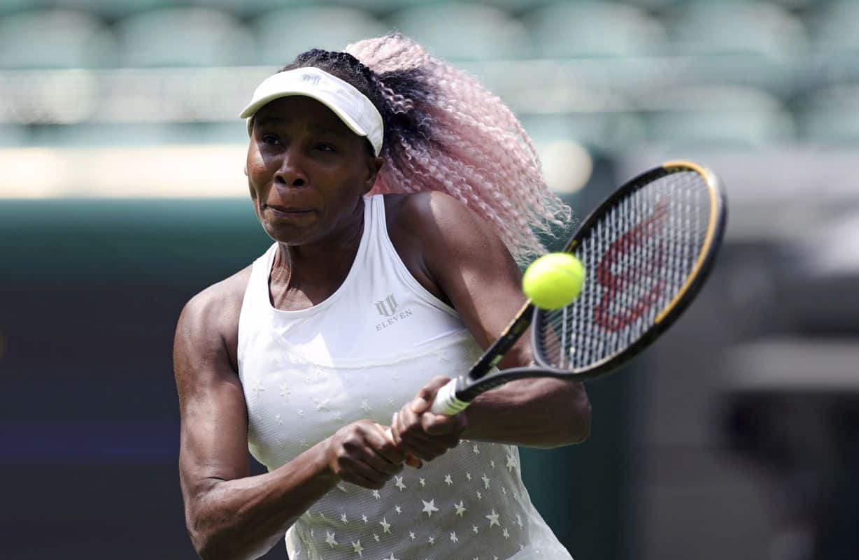 Venus Williams, con 43 años, de vuelta a Wimbledon y en la Cancha Central