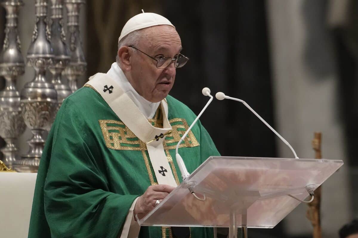El papa está actualizando su encíclica “Laudato si” sobre el cuidado del medio ambiente