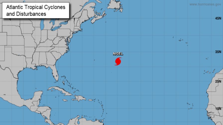 El huracán Nigel sube a categoría 2 al este de Bermudas, pero no amenaza zonas pobladas