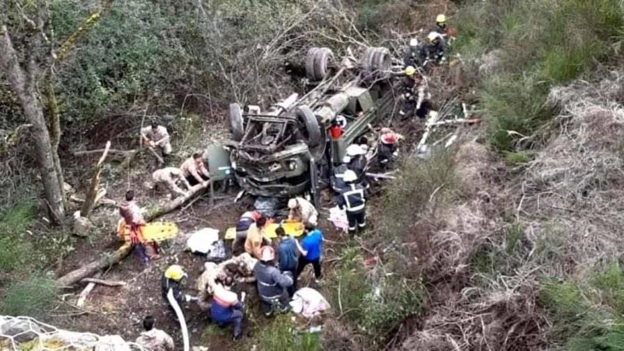 Argentina: 4 soldados muertos y 18 heridos tras desbarrancar camión del ejército