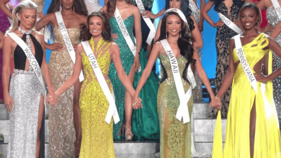 Modelo venezolana se corona como Miss USA 2023