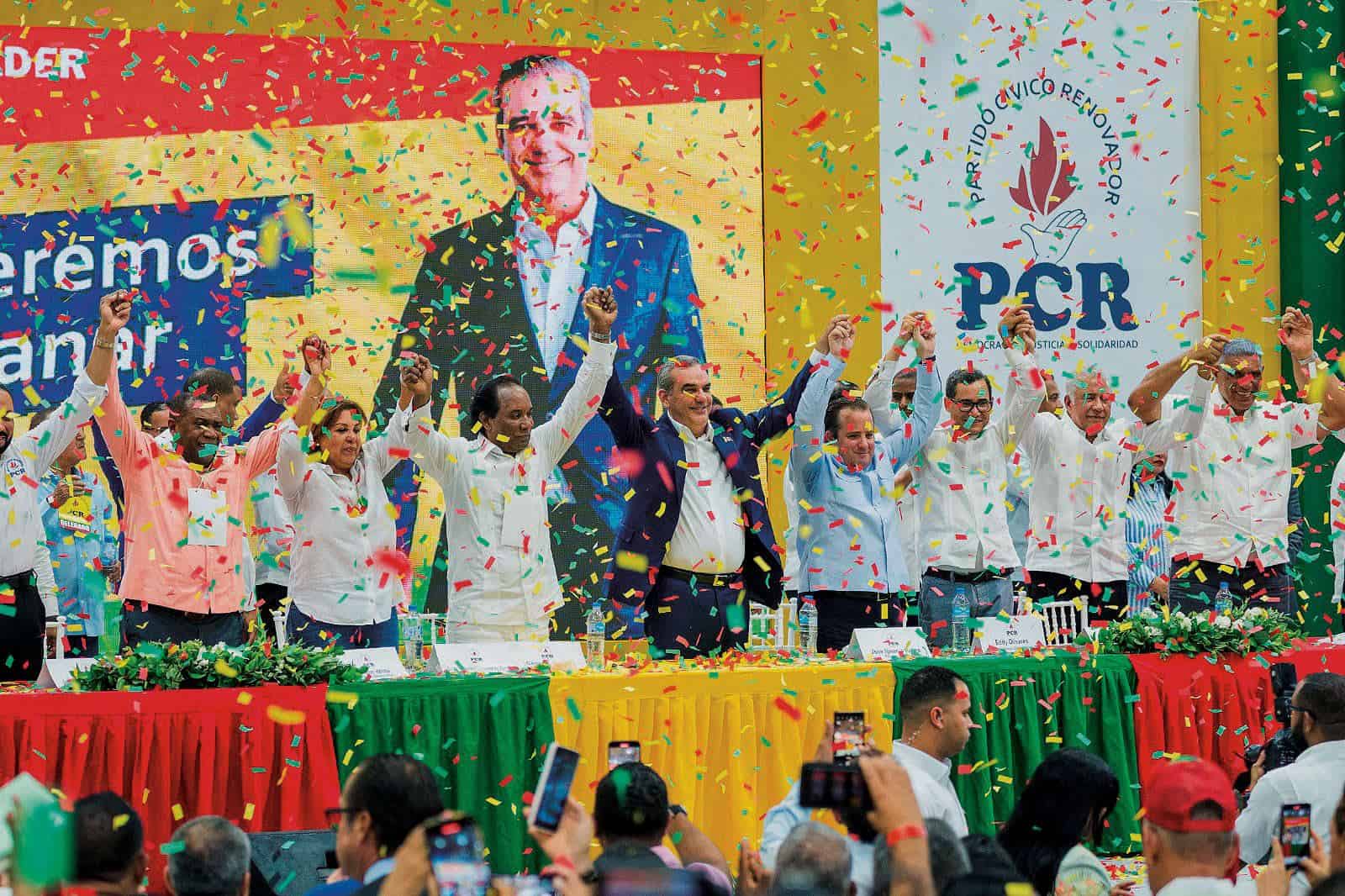Exaliados del PLD proclaman a Luis Abinader candidato presidencial