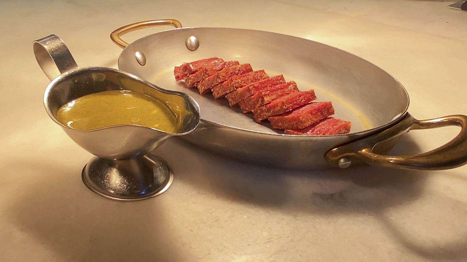 Bistec vegano al 3D, una receta contra el calentamiento global