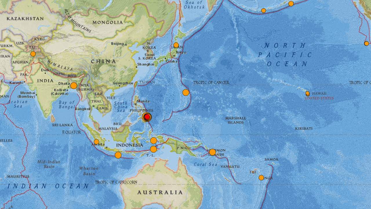 Activan la alerta de tsunami en varias zonas de Japón tras terremoto de 7.7 en Filipinas