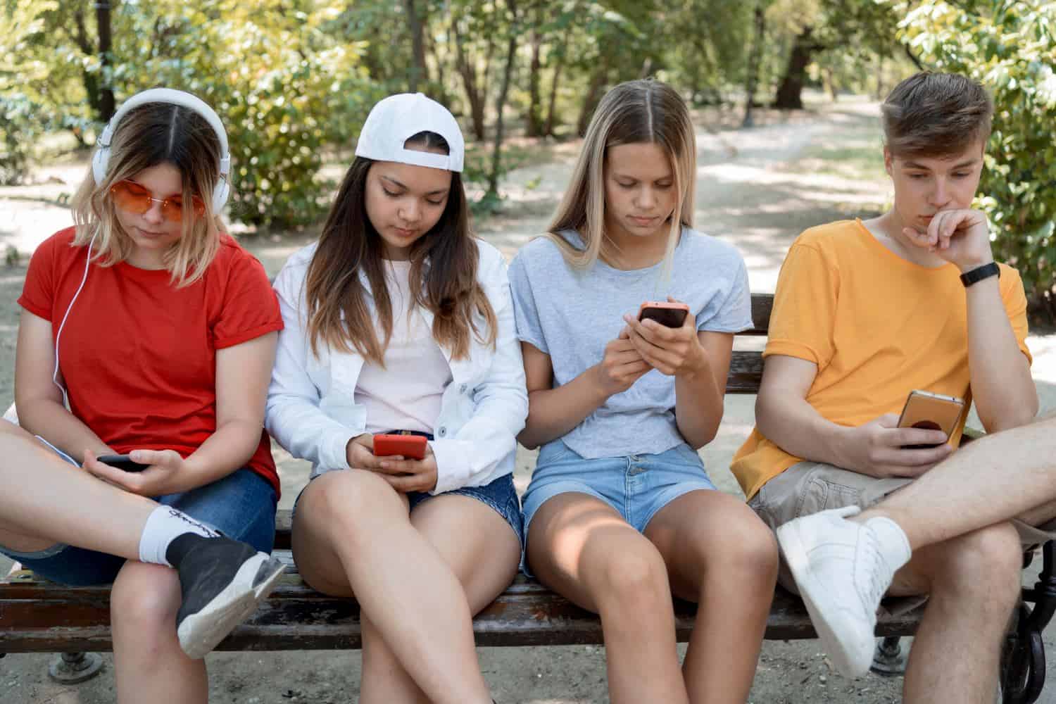 ¿Son todos los adolescentes adictos a las redes sociales?