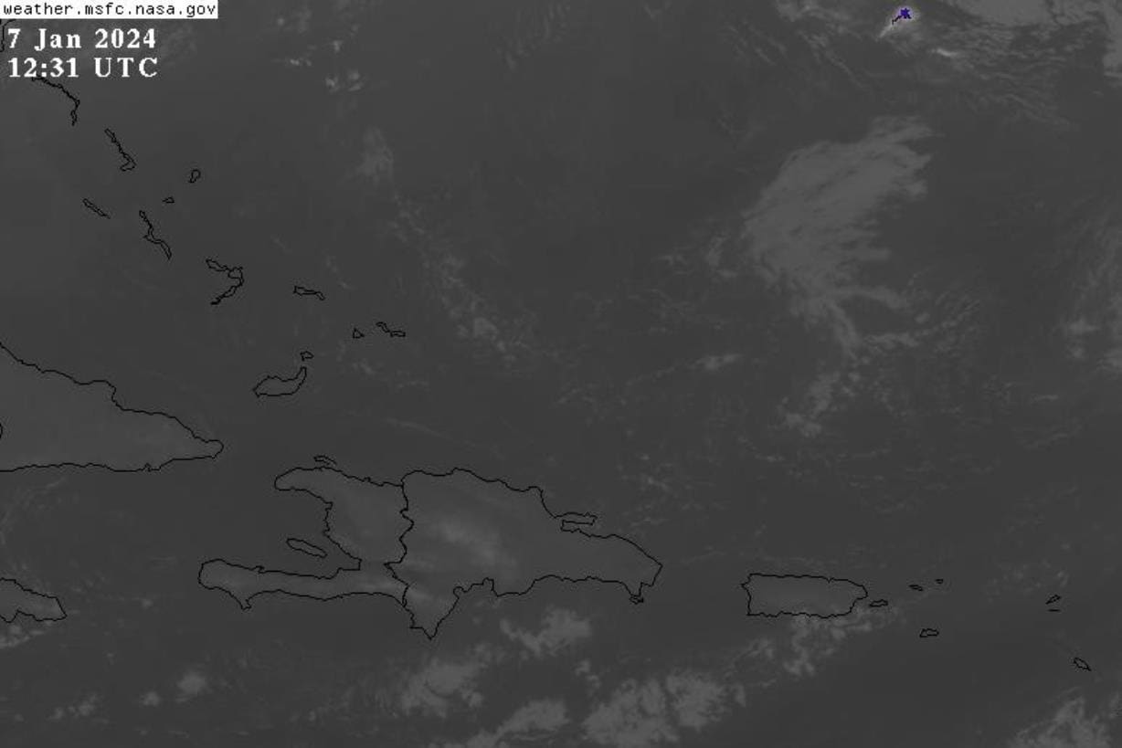 Pronóstico del tiempo: escasas lluvias y ambiente soleado en República Dominicana