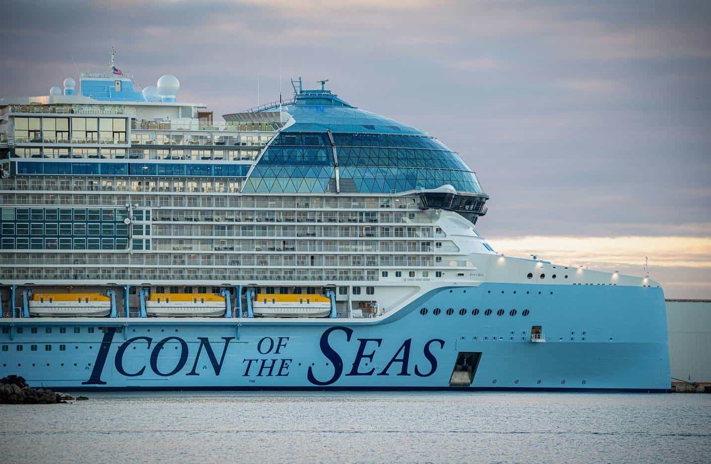 Llega a Miami para su inauguración, el "Icon of the seas", el mayor crucero  del mundo