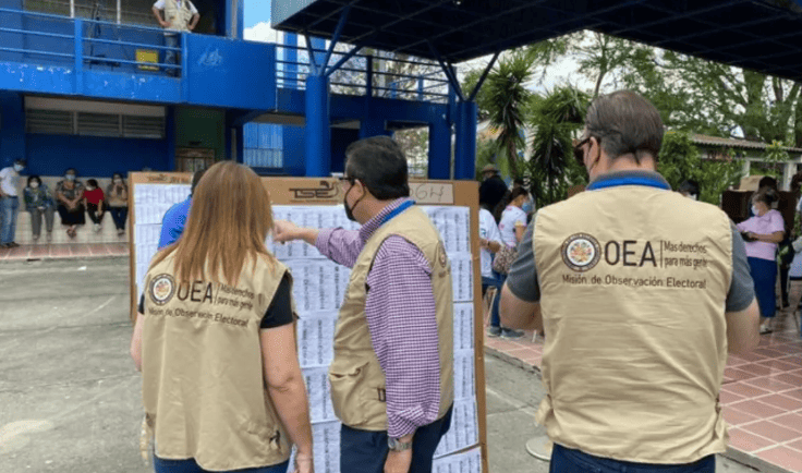 OEA cuestiona “lento” recuento de votos en elecciones de El Salvador