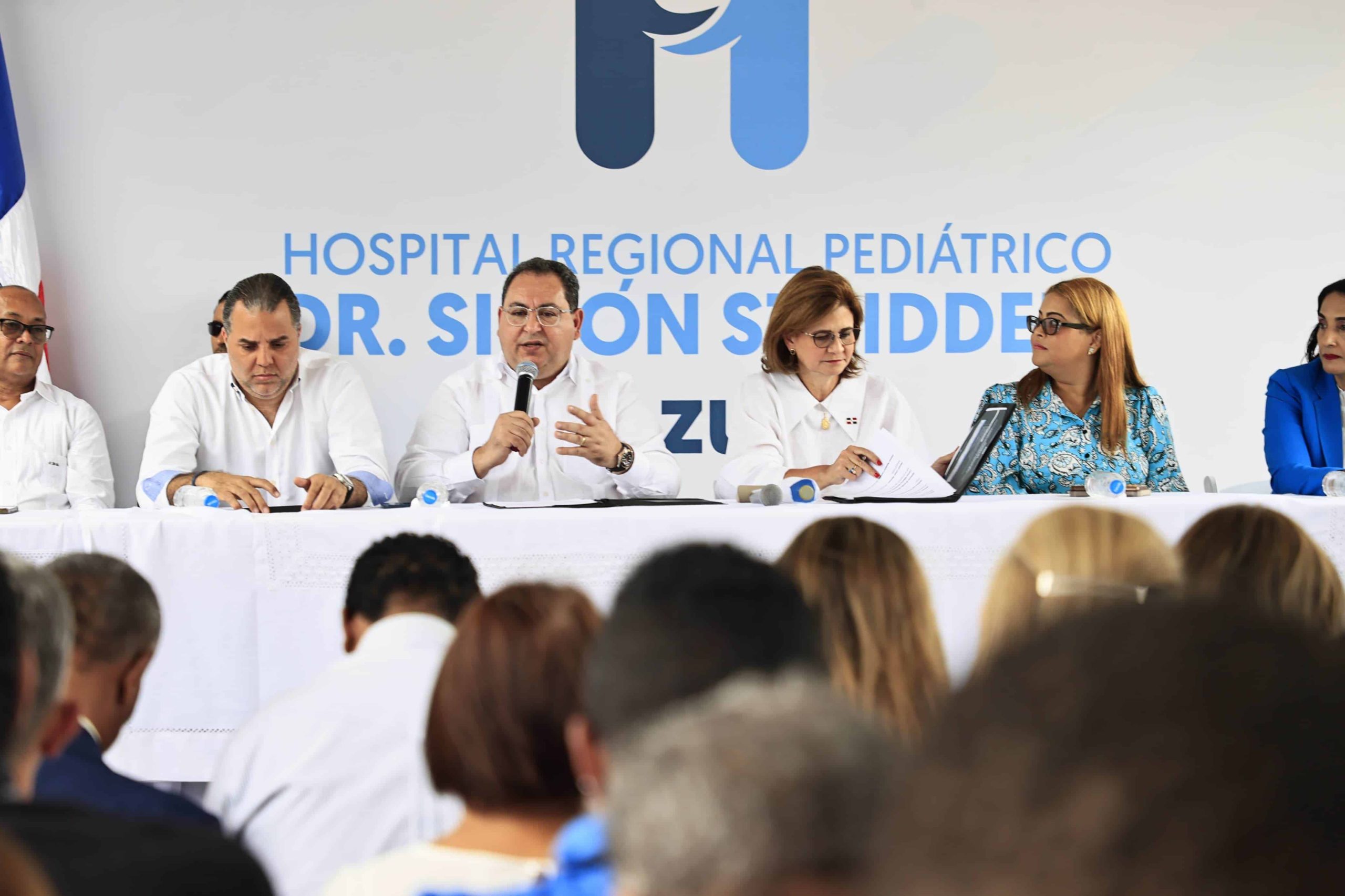 Vicepresidenta anuncia primer hospital pediátrico del sur y ampliación del Morillo King en La Vega