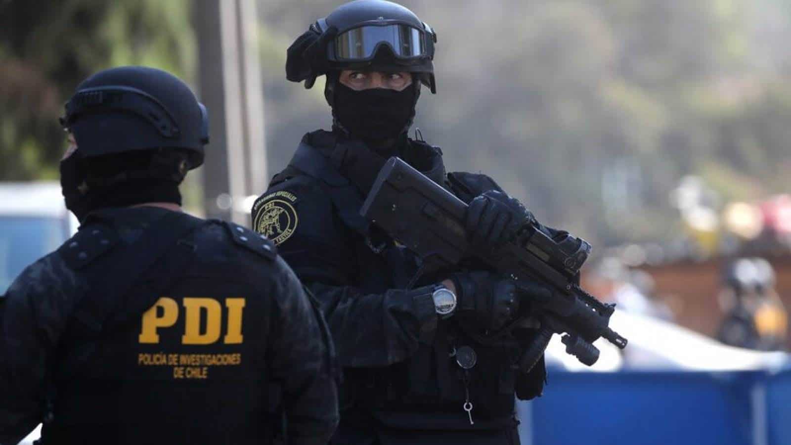 Policía chilena arresta a uno de los líderes de la banda de origen dominicano “Los Trinitarios”