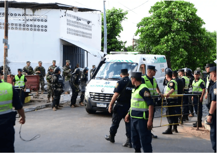 Al menos cuatro muertos tras una riña entre bandas en una cárcel en Paraguay